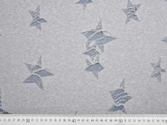 Jersey destroyed Look Stern, grau