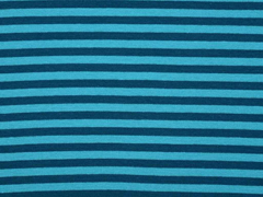 B�ndchen Streifen 7 mm garngef�rbt, petrol