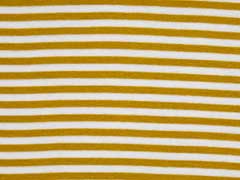 B�ndchen Streifen 7 mm garngef�rbt, ocker