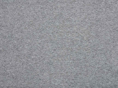 Lambskin Fleece, mittelgrau meliert