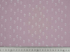 Musselin Double Gauze Fu�abdr�cke, altrosa