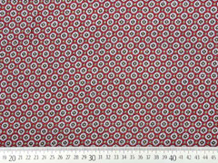 Viskose Blumenr�der, rot