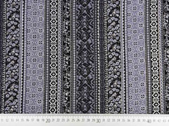 French Terry Sweat Viskose Bord�ren, grau