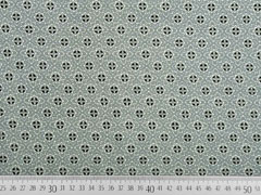 French Terry Sweat Viskose Blumenr�der, mint