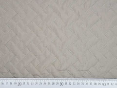 Jackenstoff gesteppt wattiert, taupe