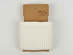 Fertigb�ndchen gerippt Rippenb�ndchen, creme