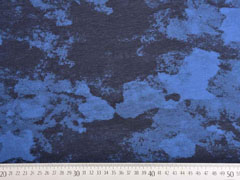Jersey Camouflage Optik, jeansblau