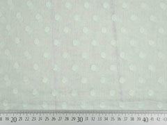 Voile Baumwolle gewebte Punkte, hellgr�n