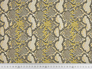 Jersey Schlangenmuster, beige khaki