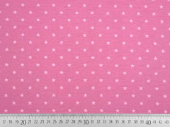 Jersey Sterne 5 mm, rosa altrosa