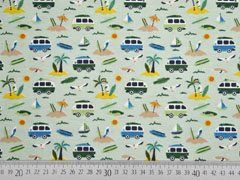 Jersey kleine Busse Palmen, hellgr�n