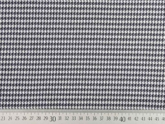 Jacquardjersey Pepita Hahnentritt, dunkelgrau wei�