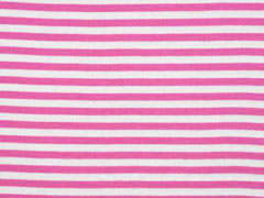 B�ndchen Streifen 5 mm garngef�rbt, pink wei�