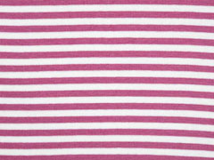 B�ndchen Streifen 5 mm garngef�rbt, altrosa wei�