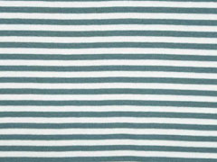 B�ndchen Streifen 5 mm garngef�rbt, altmint wei�