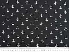 Jersey Anker, wei� schwarz