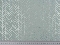 Jersey Pfeilspitzen Fischgr�t, silbermetallic mint