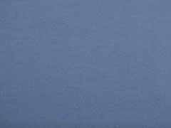 French Terry Sweat uni, jeansblau