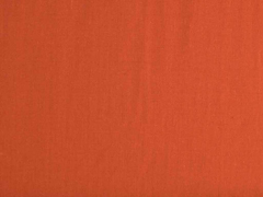 Baumwollstoff uni, terracotta