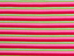 RESTST�CK 82 cm Jersey Streifen Multicolor, rosa pink hellgr�n