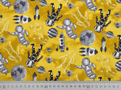 Sweat Astronauten Weltall, ocker
