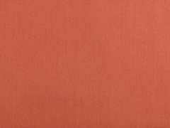 Baumwollstoff uni, terracotta