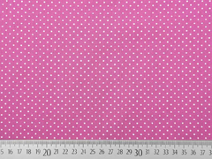 Baumwollstoff kleine Punkte Petite Dots, wei� beere
