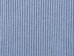 Schweres B�ndchen gerippt, jeansblau meliert