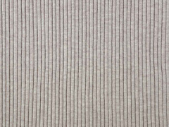 Schweres B�ndchen gerippt, beige meliert