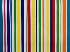 Canvas Stripes bunte Streifen auf weiss