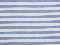 RESTST�CK 74 cm Sweat French Terry Streifen, hellblau wei�