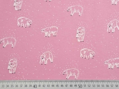 angerauter Sweat Eisb�ren, altrosa