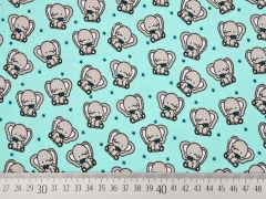 Jersey Elefanten & Sternchen, mint