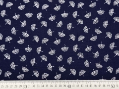 RESTST�CK 46 cm Double Gauze Musselin Bl�tter, dunkelblau