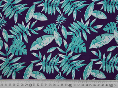 RESTST�CK 96 cm Badehosen Stoff tropische Bl�tter