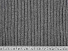 Schweres B�ndchen gerippt, anthrazit melange