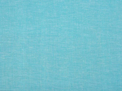 Chambray Baumwolle , aquamarin meliert