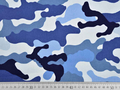 Canvas Camouflage Colors, blau
