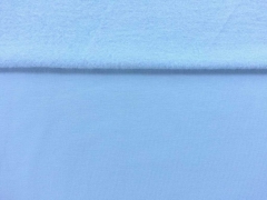 angerauter Sweat, babyblau