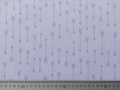 RESTST�CK 98 cm Jersey Pfeile, flieder