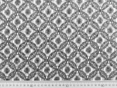 RESTST�CK 75 cm Strickjersey Lace Ornamente,  anthrazit