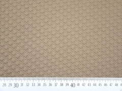 RESTST�CK 39 cm Jersey gesteppt Pfeilspitzen, hellbraun