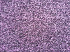 RESTST�CK 33 CM Boucle Strick lila-schwarz meliert