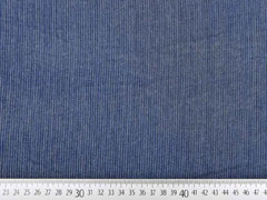 RESTST�CK 31 cm Chambray Jeans Look Streifen, dunkelblau
