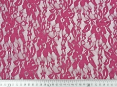 Spitze Lace Fiona Blumen, bordeaux