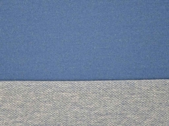 Baumwoll-Sweat Indigo F�rbung, jeansblau