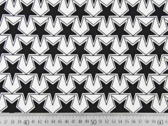 Jersey Sterne, schwarz wei�