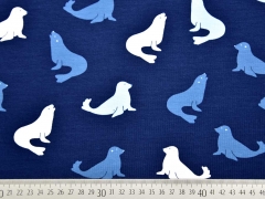 Jersey Seel�wen, dunkelblau