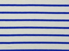 Allegra Viskose Jersey, mittelblau wei�