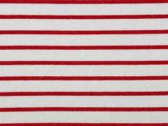 Allegra Viskose Jersey, rot wei�